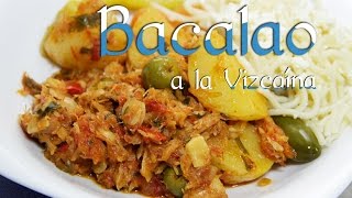 Bacalao a la VizcaÃ­na Recetas de la abuela Oti [upl. by Stolzer]