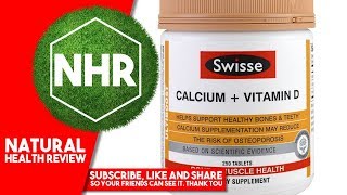 Swisse Calcium  Vitamin D  250 Tablets [upl. by Joli]