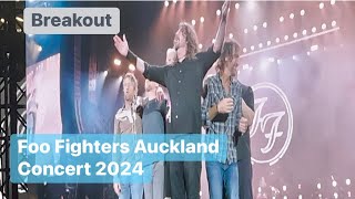 Breakout  Foo Fighters Live in Auckland  20 Jan 2024 at Mt Smart Stadium [upl. by Azial]