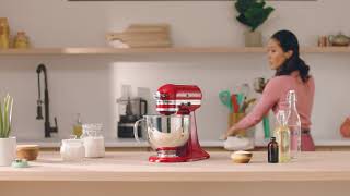 The KitchenAid® Artisan® Series TiltHead 5 Quart Stand Mixer  KitchenAid [upl. by Leede]