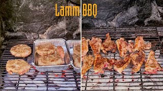 Wir grillen Lammfleisch [upl. by Nellir]