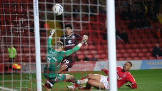 HIGHLIGHTS Charlton Athletic 02 MK Dons [upl. by Yemirej]