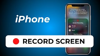 How to Record Your iPhone Screen 2024 [upl. by Audie]