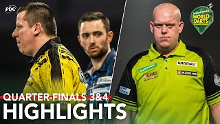 SEMIFINALS CONFIRMED Day 14 Evening Highlights  202324 Paddy Power World Darts Championship [upl. by Nwahsav]