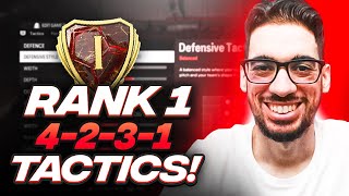 BEFORE PATCH THE BEST RANK 1 META 4231 FORMATION amp CUSTOM TACTICS FOR FC 24 ULTIMATE TEAM [upl. by Brennen123]