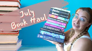 July Book Haul 📚  New Releases amp Exciting Finds [upl. by Cherian]