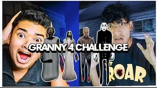 SOKHER GAMER AND BANGLA GAMER GRANNY 4 CHALLENGE VIDEO🔥 [upl. by Brandy]