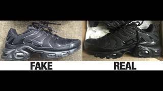 How To Spot Fake Nike Tuned 1  TN  Air Max Plus Trainers Authentic vs Replica Comparison [upl. by Kano]