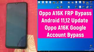 Bypass  Unlock  Reset FRP  Account all Oppo  Oppo A16K FRP unlock via Octoplus FRP Tool [upl. by Alekahs]