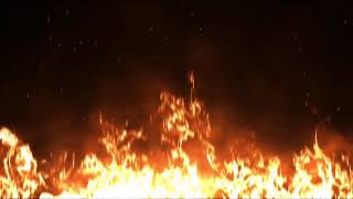 Burning Fire with sound effects free to use  no copyright [upl. by Nivek]