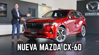 Nueva Mazda CX60 🔥 ¡Superior en todo ⚡ En vitrina 4K [upl. by Googins]