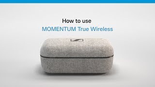 MOMENTUM True Wireless  How to use  Sennheiser [upl. by Ysle207]