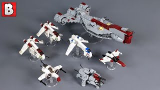 Micro Clone Wars LEGO Custom Ships [upl. by Aniela]