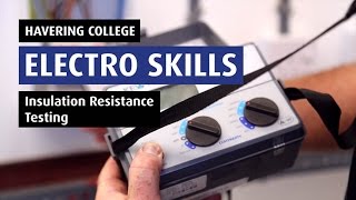 How To Test Insulation Resistance  Electro 09 [upl. by Enelyam249]