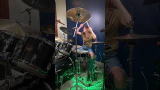 Skillet  Sick of It Drum Cover  Drummer Cam Played LIVE by Teen Drummer Shorts [upl. by Eldredge]