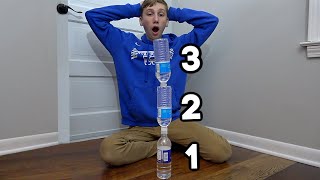 Water Bottle Flip Trick Shots 6  Thats Amazing [upl. by Saphra]