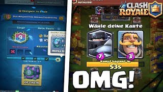 CHALLENGE Mit EUCH SCHAFFEN LEGENDARY CHEST Clash Royale Deutsch [upl. by Eylatan]