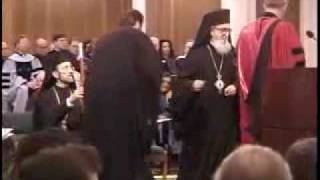 His Eminence Archbishop Demetrios at Loyola Marymount Univ [upl. by Gnap]