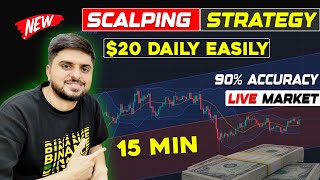 Simple and Easy Trading Strategy  Scalping Strategy For Beginners  New Scalping Strategy [upl. by Enailuj]