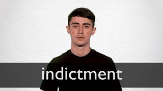 How to pronounce INDICTMENT in British English [upl. by Acemat]