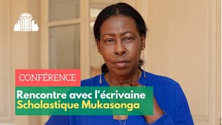 Rencontre exceptionnelle avec lécrivaine Scholastique Mukasonga  ENSPSL [upl. by Trace]