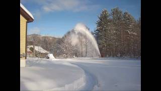 Honda HS1132 Snowblower vs 13 inches of snow [upl. by Krasnoff]