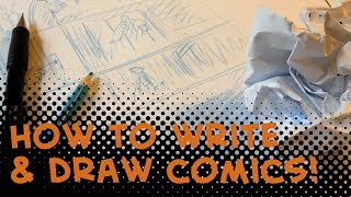 How to write and draw comics Episode 1 of 10 [upl. by Aitnohs]