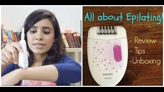 Philips Essential Satinelle Epilator Review  All About Epilators  Jigyasaing [upl. by Firahs]