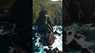 Northern Spain galicia dji dronephotography photography ocean lighthouse [upl. by Ydnor]