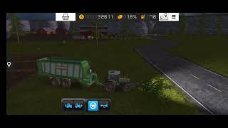 ensilage de paille 2022 dans farming simulator 16 [upl. by Ahset]