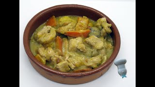 Recette de blanquette de dinde au potimarron et châtaignes [upl. by Clardy]