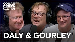 Andy Daly amp Matt Gourley Try To Figure Out How Long They’ve Been Pals  Conan OBrien Needs A Friend [upl. by Enelyw]