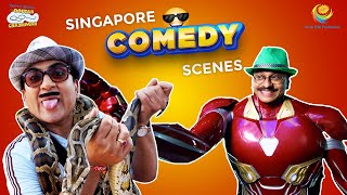 Gokuldhamvasi Trip To Singapore  Comedy Scenes  Taarak Mehta Ka Ooltah Chashmah [upl. by Lach767]