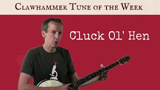 Clawhammer Banjo Tune and Tab of the Week  quotCluck Old Henquot [upl. by Hadleigh311]