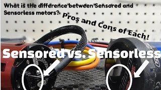 Sensored vs Sensorless RC Motors Which is better [upl. by Dis]