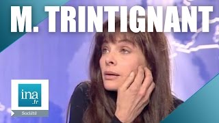 Marie Trintignant quotVictoire ou la douleur des femmesquot  Archive INA [upl. by Mairam]