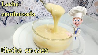 LECHE CONDENSADA CASERA en 10 minutos🤤😋 SÚPER FÁCIL [upl. by Siusan665]