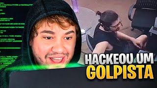 Hackeei um Golpista e Observei ele por Uma Semana  React Inv3nção [upl. by Collimore]