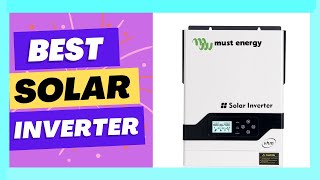 MUST Energy 5KW 48V Home Hybrid Solar Inverter MPPT 80A PV [upl. by Akkire]