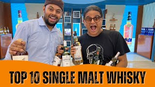 Top 10 Single Malt Whisky  City Ka Theka [upl. by Ithsav799]