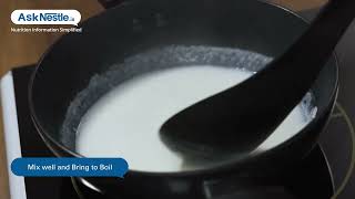 Arrowroot Pudding Recipes  Healthy Food Recipes  Ask Nestlé [upl. by Nahgam]