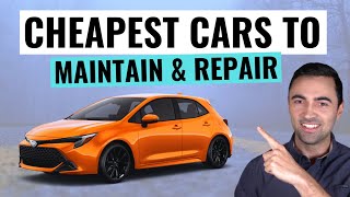 These Are The Cheapest Cars To Maintain amp Repair That You Can Buy [upl. by Ellenig]