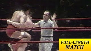 FULLLENGTH MATCH  MSG  Pedro Morales vs Ivan Koloff [upl. by Amluz]