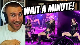 THE CHAIR DANCE BLACKPINK Pretty Savage Live Performance  REACTION [upl. by Yannodrahc483]