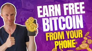 Earn Free Bitcoin from Your Phone 8 Legit Bitcoin Earning Apps [upl. by Subocaj]