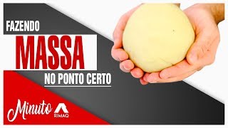 MASSA BÁSICA PARA SALGADOS FRITOS FÁCIL E RÁPIDA  Masseira Degust [upl. by Penelope]