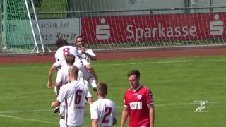 TSV Buchbach  1 FC Nürnberg Regionalliga Bayern 201617  8 Spieltag [upl. by Fatima]