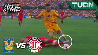 ¿ERA PENAL Torres Nilo barre a Gignac  Tigres 00 Toluca  Grita México C22  J14  TUDN [upl. by Dong]