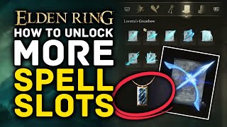 Elden Ring  How to Unlock MORE SPELL SLOTS  6 Memory Stone Locations [upl. by Shaff]