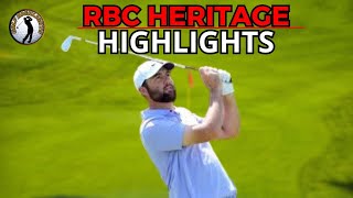 Scottie Schefflers impressive bogeyfree  HIGHLIGHTS RBC Heritage 2024 [upl. by Damaris]